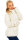 Reichstadt Damen Regular Fit Flauschige Jacke Kuschelig 22RSW002 Papyrus 4XL