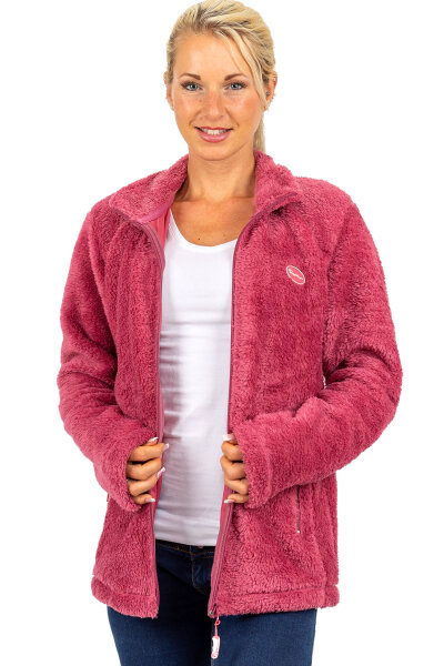 Kuschelige Damen Fleecejacke 22RSW002 Rosewood XS