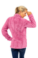 Regular Fit Fleecejacke Damen Kuschelige22RSW002 Rosewood 3XL