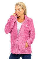 Regular Fit Fleecejacke Damen Kuschelige22RSW002 Rosewood 3XL
