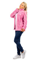 Regular Fit Fleecejacke Damen Kuschelige22RSW002 Rosewood 3XL