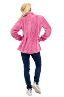 Regular Fit Fleecejacke Damen Kuschelige 22RSW002 Rosewood 4XL