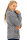 Regular Fit Fleecejacke Damen Kuschelige 22RSW002 Granit 4XL