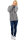 Reichstadt Damen Regular Fit Flauschige Jacke Kuschelig 22RSW002 Granit 4XL
