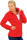 Kuschelige Damen Fleecejacke 22RSW002 Red XS