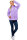 Reichstadt Damen Regular Fit Flauschige Jacke Kuschelig 22RSW002 Purple XS