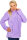 Reichstadt Damen Regular Fit Flauschige Jacke Kuschelig 22RSW002 Purple 3XL
