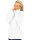 Reichstadt Damen Regular Fit Flauschige Jacke Kuschelige 22RSW002 White S