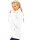Reichstadt Damen Regular Fit Flauschige Jacke Kuschelige 22RSW002 White S