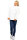 Reichstadt Damen Regular Fit Flauschige Jacke Kuschelige 22RSW002 White S