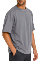 Reichstadt Herren Relaxed Fit Kurzarmshirt 23RS041 Dark Grey XXL
