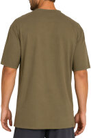 Reichstadt Herren Relaxed Fit Kurzarmshirt 23RS041 Khaki M