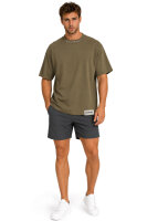 Reichstadt Herren Relaxed Fit Kurzarmshirt 23RS041 Khaki M