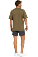 Reichstadt Herren Relaxed Fit Kurzarmshirt 23RS041 Khaki 5XL
