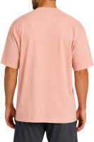 Reichstadt Herren Relaxed Fit Kurzarmshirt 23RS041 Old Pink 4XL