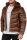 Regular Fit Jacke Herren Echtleder 22RS032LUX Cognac XS