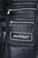 Reichstadt Herren Regular Fit Echtleder Echtleder 22RS032LUX Navy XS