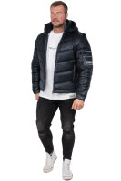 Regular Fit Jacke Herren Echtleder 22RS032LUX Navy 3XL