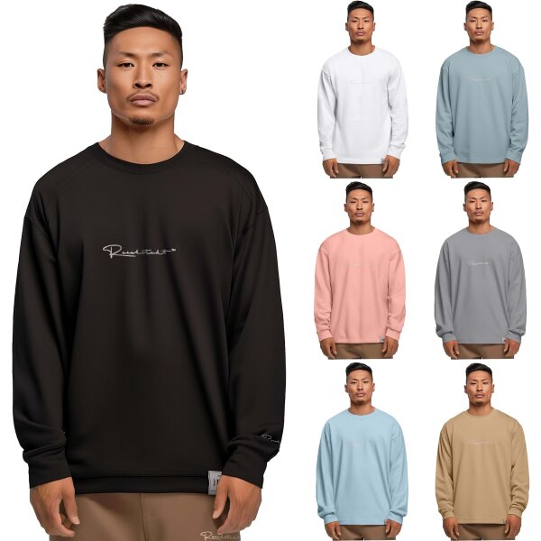Reichstadt Herren Oversized Langarm Shirt 23RS042