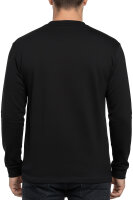 Oversized Langarm Shirt Herren  23RS042 Black XS