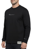 Oversized Langarm Shirt Herren  23RS042 Black XXL