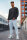 Oversized Langarm Shirt Herren  23RS042 Black XXL