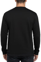 Reichstadt Herren Oversized Langarm Shirt 23RS042 Black 4XL
