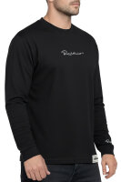 Reichstadt Herren Oversized Langarm Shirt 23RS042 Black 4XL