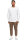Oversized Langarm Shirt Herren  23RS042 White S