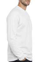 Oversized Langarm Shirt Herren  23RS042 White L