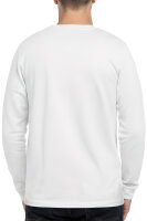 Oversized Langarm Shirt Herren  23RS042 White XXL