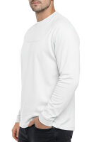 Oversized Langarm Shirt Herren  23RS042 White XXL