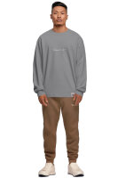 Oversized Langarm Shirt Herren  23RS042 Dark Grey S
