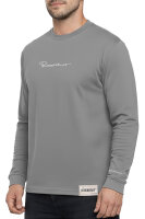 Oversized Langarm Shirt Herren  23RS042 Dark Grey M