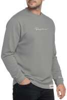 Reichstadt Herren Oversized Langarm Shirt 23RS042 Dark Grey M