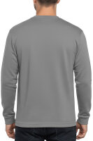 Oversized Langarm Shirt Herren  23RS042 Dark Grey XL