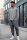 Oversized Langarm Shirt Herren  23RS042 Dark Grey XXL