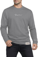 Reichstadt Herren Oversized Langarm Shirt 23RS042 Dark Grey 5XL