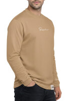 Oversized Langarm Shirt Herren  23RS042 Warm Brown XS