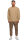 Oversized Langarm Shirt Herren  23RS042 Warm Brown 4XL