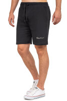 Reichstadt Herren Regular Fit Kurze Hose Marken-Stick 23RS043 Black XL