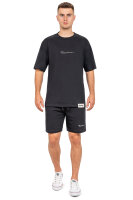 Reichstadt Herren Regular Fit Kurze Hose Marken-Stick 23RS043 Black XL