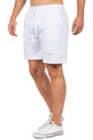 Reichstadt Herren Regular Fit Kurze Hose Marken-Stick 23RS043 White L