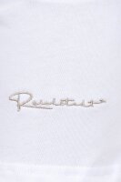 Reichstadt Herren Regular Fit Kurze Hose Marken-Stick 23RS043 White L