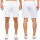 Reichstadt Herren Regular Fit Kurze Hose Marken-Stick 23RS043 White L