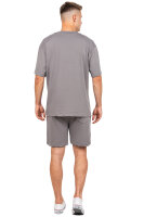 Regular Fit Shorts Herren Marken-Stick 23RS043 Dark Grey M