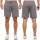 Regular Fit Shorts Herren Marken-Stick 23RS043 Dark Grey M