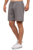 Regular Fit Shorts Herren Marken-Stick 23RS043 Dark Grey 4XL
