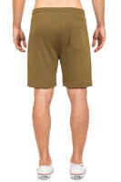 Regular Fit Shorts Herren Marken-Stick 23RS043 Khaki 4XL