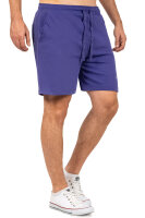 Reichstadt Herren Regular Fit Kurze Hose Marken-Stick 23RS043 Light Purple S